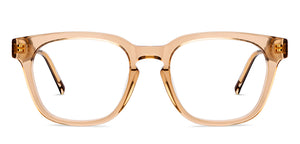 Brown Wayfarer Full Rim Unisex Eyeglasses by John Jacobs-205982