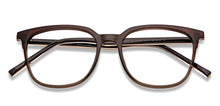 Load image into Gallery viewer, Brown Square Full Rim Unisex Eyeglasses by Lenskart Air-151683