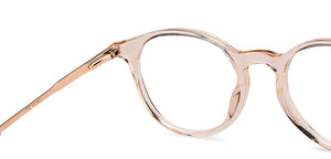 Brown Round Full Rim Unisex Eyeglasses by Vincent Chase-201612