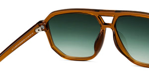 Brown Geometric Full Rim Unisex Sunglasses by Vincent Chase-200498