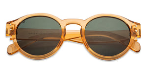 Brown Round Full Rim Unisex Sunglasses by Vincent Chase Polarized-151895