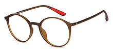 Load image into Gallery viewer, Brown Round Full Rim Unisex Eyeglasses by Lenskart Air-151533