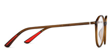Load image into Gallery viewer, Brown Round Full Rim Unisex Eyeglasses by Lenskart Air-151533