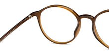 Load image into Gallery viewer, Brown Round Full Rim Unisex Eyeglasses by Lenskart Air-151533