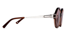 Load image into Gallery viewer, Brown Round Full Rim Unisex Sunglasses by John Jacobs-152722