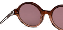 Load image into Gallery viewer, Brown Round Full Rim Unisex Sunglasses by John Jacobs-152722