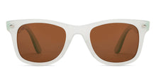 Load image into Gallery viewer, White Transparent Wayfarer Full Rim Unisex Sunglasses by Vincent Chase Polarized-209470