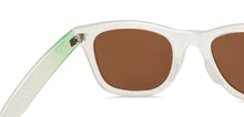 Load image into Gallery viewer, White Transparent Wayfarer Full Rim Unisex Sunglasses by Vincent Chase Polarized-209470