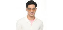 Load image into Gallery viewer, Yellow Cat Eye Full Rim Women Sunglasses by Vincent Chase Polarized-215462