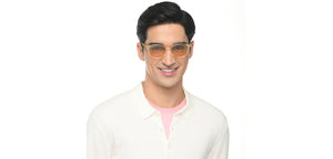 Yellow Cat Eye Full Rim Women Sunglasses by Vincent Chase Polarized-215462