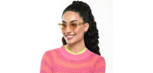 Load image into Gallery viewer, Yellow Cat Eye Full Rim Women Sunglasses by Vincent Chase Polarized-215462