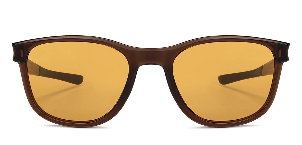 Brown Wayfarer Full Rim Unisex Sunglasses by Vincent Chase Polarized-200451