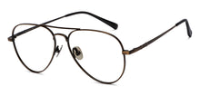 Load image into Gallery viewer, Copper Aviator Full Rim Unisex Eyeglasses by John Jacobs-209670
