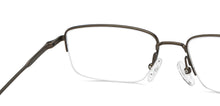 Load image into Gallery viewer, Copper Rectangle Half Rim Unisex Eyeglasses by Vincent Chase-209025