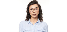 Load image into Gallery viewer, Copper Round Half Rim Women Eyeglasses by Lenskart STUDIO-205536