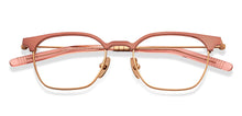 Load image into Gallery viewer, Gold Clubmaster Full Rim Women Eyeglasses by John Jacobs-207202