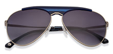 Load image into Gallery viewer, Silver Aviator Full Rim Unisex Sunglasses by John Jacobs-150969
