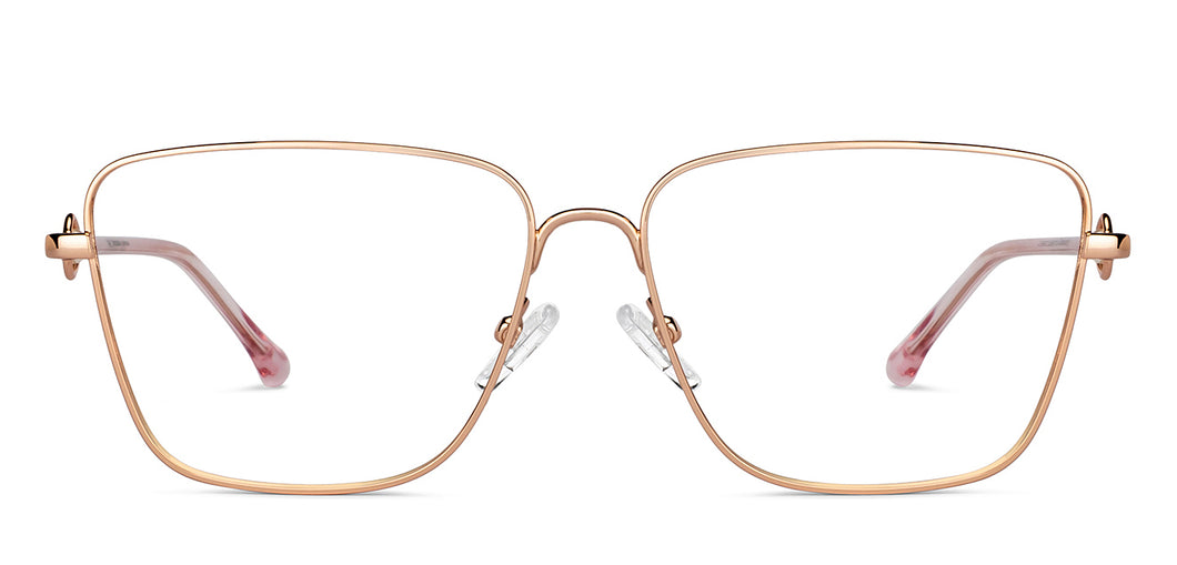 Copper Square Full Rim Women Eyeglasses by John Jacobs-152686
