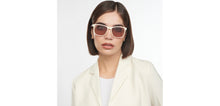 Load image into Gallery viewer, White Wayfarer Full Rim Unisex Sunglasses by Vincent Chase Polarized-200444