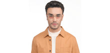 Load image into Gallery viewer, Silver Rectangle Full Rim Unisex Sunglasses by Vincent Chase Polarized-209311