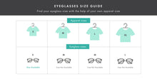 Load image into Gallery viewer, Blue Rectangle Full Rim Unisex Eyeglasses by Lenskart Air Online-140580