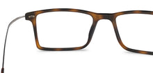 Load image into Gallery viewer, Brown Rectangle Full Rim Extra Wide Unisex Eyeglasses by Lenskart Air Online-140577