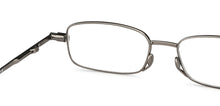 Load image into Gallery viewer, Grey Rectangle Full Rim Unisex Eyeglasses by LENSKART PREMIUM READERS-146074