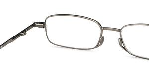 Grey Rectangle Full Rim Unisex Eyeglasses by LENSKART PREMIUM READERS-146074