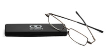 Load image into Gallery viewer, Grey Rectangle Full Rim Unisex Eyeglasses by LENSKART PREMIUM READERS-146074