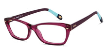 Load image into Gallery viewer, Purple Rectangle Full Rim Women Eyeglasses by Fossil-148810