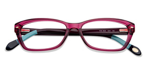 Purple Rectangle Full Rim Women Eyeglasses by Fossil-148810