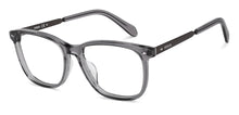 Load image into Gallery viewer, Grey Rectangle Full Rim Men Eyeglasses by Fossil-148833