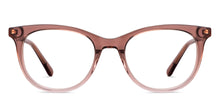 Load image into Gallery viewer, Brown Cat Eye Full Rim Women Eyeglasses by Fossil-150147