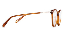 Load image into Gallery viewer, Brown Cat Eye Full Rim Women Eyeglasses by Fossil-150141