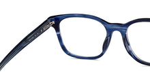 Load image into Gallery viewer, Blue Square Full Rim Men Eyeglasses by Fossil-201228