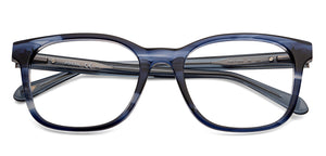 Blue Square Full Rim Men Eyeglasses by Fossil-201228
