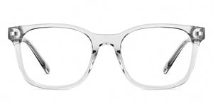 Transparent Square Full Rim Men Eyeglasses by Fossil-201229