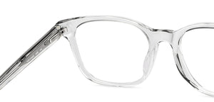 Transparent Square Full Rim Men Eyeglasses by Fossil-201229