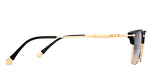 Load image into Gallery viewer, Gold Clubmaster Full Rim Unisex Sunglasses by Vincent Chase Polarized-209298