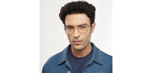 Load image into Gallery viewer, Black Aviator Full Rim Unisex Eyeglasses by John Jacobs-201392