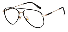 Load image into Gallery viewer, Black Aviator Full Rim Unisex Eyeglasses by John Jacobs-201392