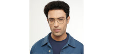 Load image into Gallery viewer, Black Aviator Full Rim Unisex Eyeglasses by John Jacobs-201394