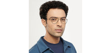 Load image into Gallery viewer, Black Aviator Full Rim Unisex Eyeglasses by John Jacobs-201394