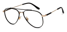 Load image into Gallery viewer, Black Aviator Full Rim Unisex Eyeglasses by John Jacobs-201394