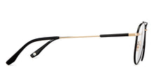 Load image into Gallery viewer, Black Aviator Full Rim Unisex Eyeglasses by John Jacobs-201394