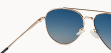 Load image into Gallery viewer, Gold Aviator Full Rim Unisex Sunglasses by Vincent Chase Polarized-200376