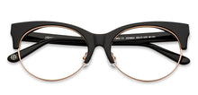 Load image into Gallery viewer, Black Cat Eye Full Rim Women Eyeglasses by John Jacobs-201662