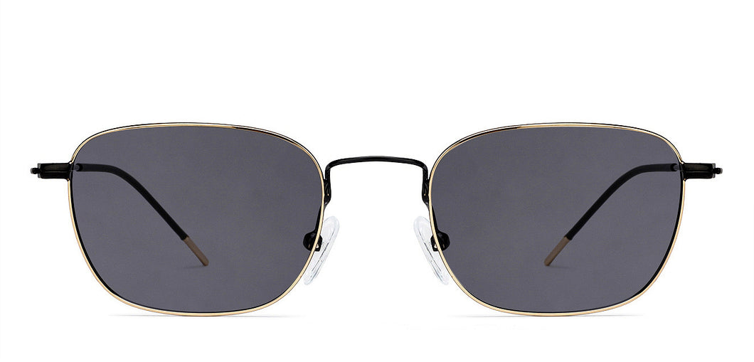 Black Rectangle Full Rim Unisex Eyeglasses by Vincent Chase Online-139154