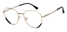 Load image into Gallery viewer, Gold Round Full Rim Unisex Eyeglasses by John Jacobs-150369