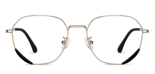 Black Round Full Rim Unisex Eyeglasses by John Jacobs-150902
